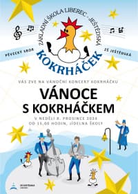 Plakát_Vánoční koncert Kokrháček 2024